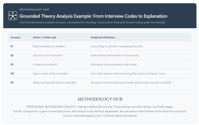 Grounded Theory Analysis | Methodology Hub