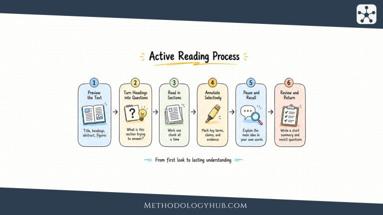 Active Reading Explained - Reading Strategy MethodologyHub.com