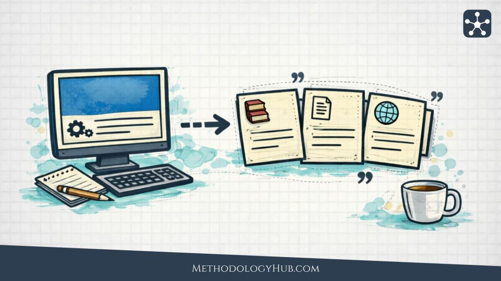 Citation Generator Tool Methodology Hub