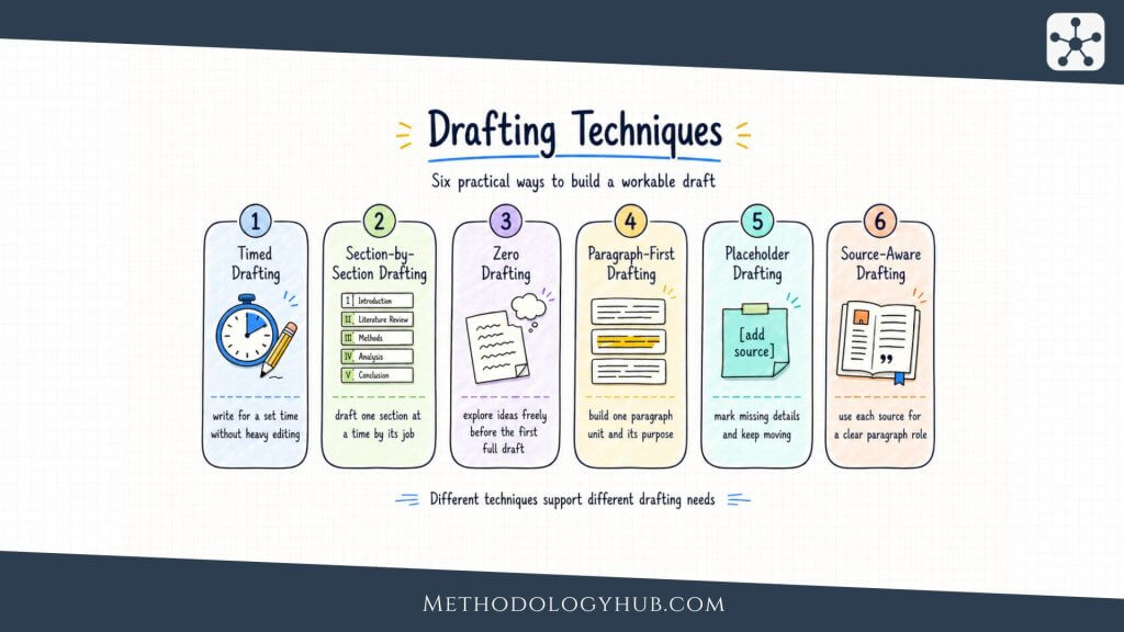 Drafting Techniques - Writing Process - MethodologyHub