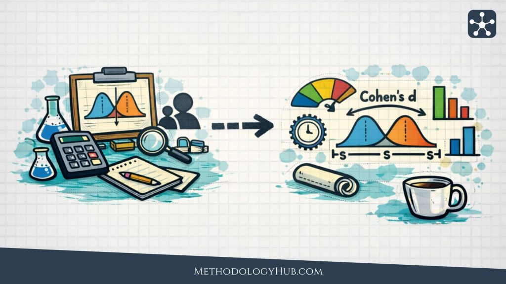 Effect Size Calculator Cohens d