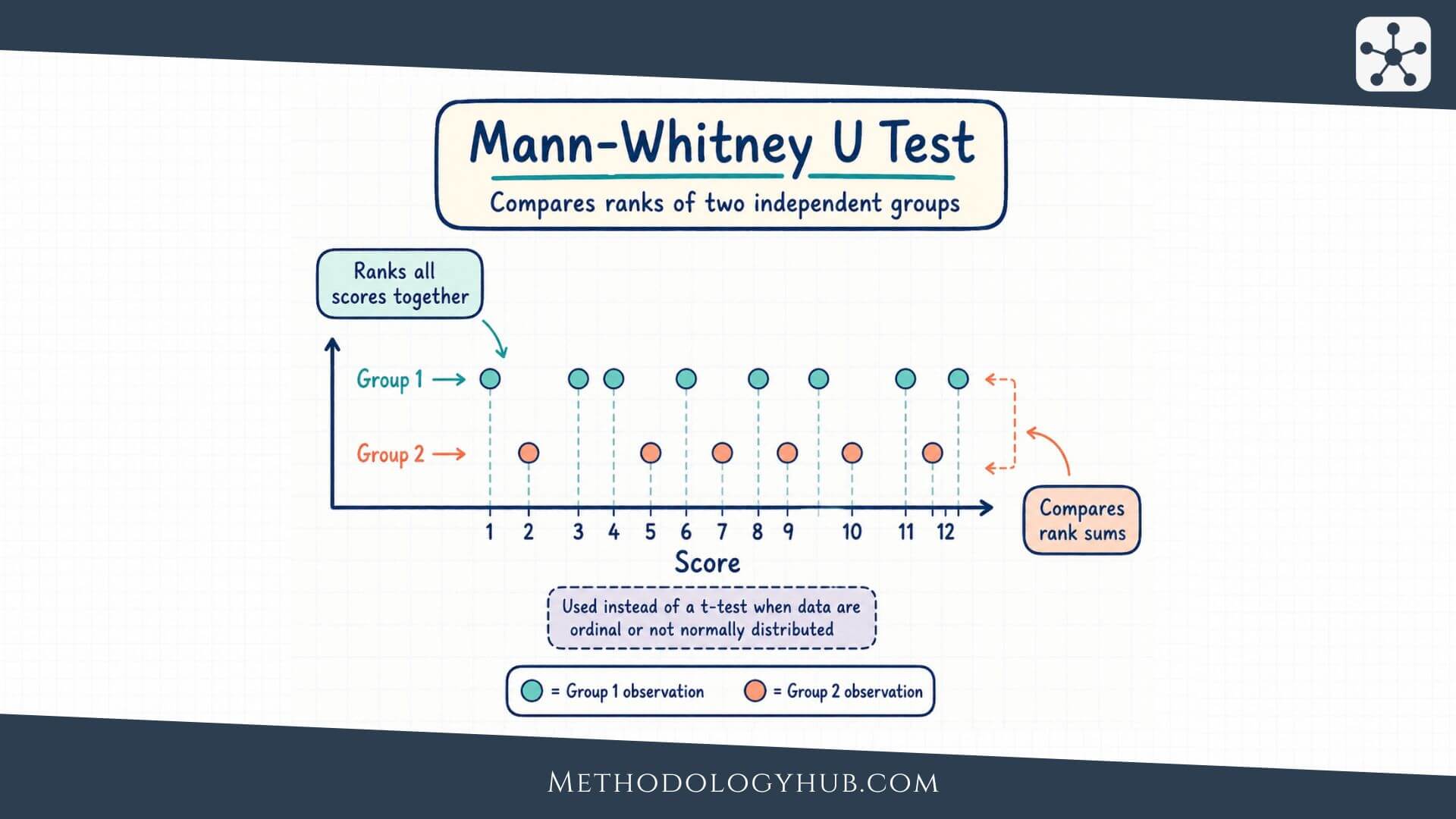 Mann-Whitney U Test - MethodologyHub.com