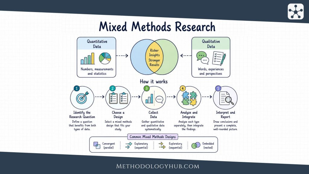 Mixed Methods Research explained - MethodologyHub.com