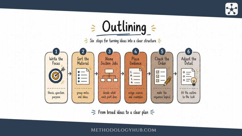 Outlining - Writing Process - MethodologyHub.com