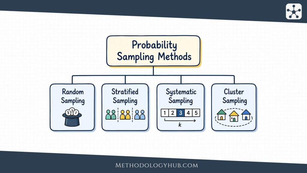 Probability Sampling Methods - MethodologyHub.com