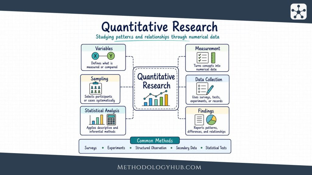Quantitative Research explained - MethodologyHub.com