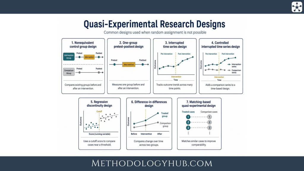 Quasi-Experimental Research Designs - MethodologyHub.com