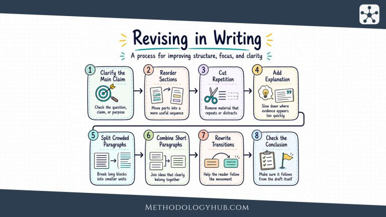 Revising in Writing The Writing Process MethodologyHub