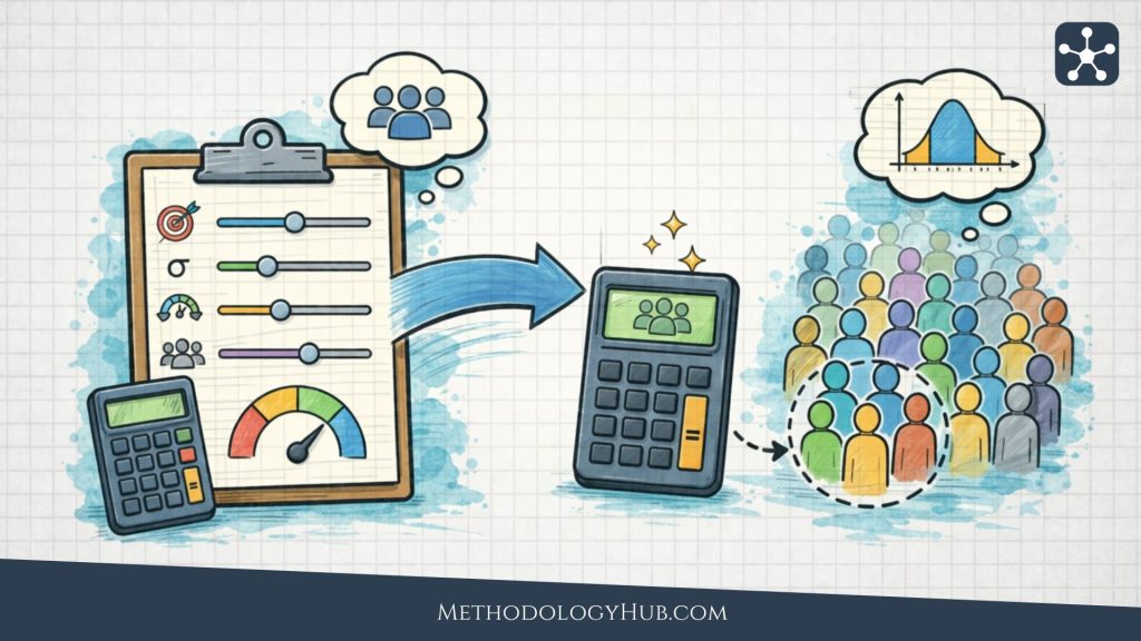 How to use the Sample Size Calculator - Methodology Hub