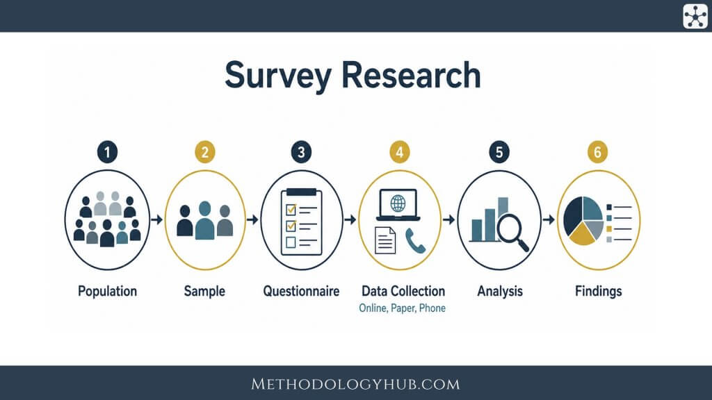 Survey Research explained - MethodologyHub.com