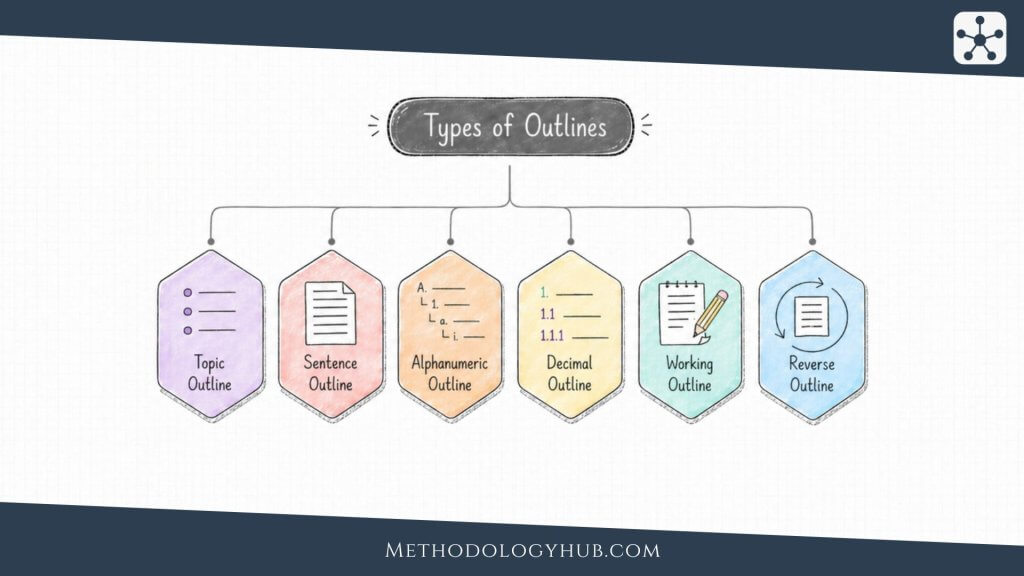 Types of Outlines - Writing Process - MethodologyHub.com