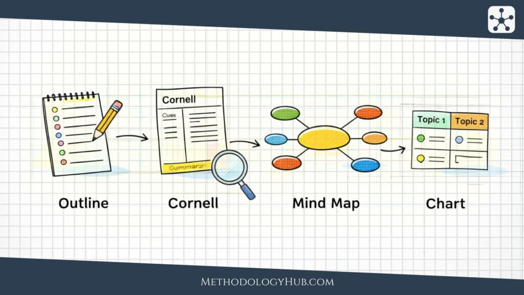 Note-Taking Methods to Improve Memory and Focus
