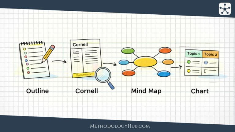 note taking methods methodologyhub.com