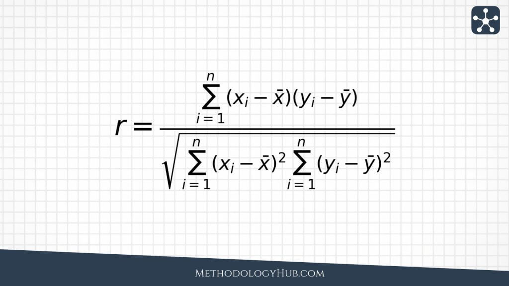 Pearson correlation formula - Correlation Analysis